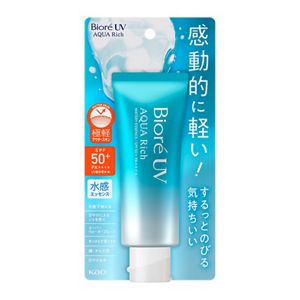 ビオレUV アクアリッチ ウォータリーエッセンス 商品パッケージ
